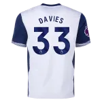 Men's Replica Davies Tottenham Hotspur Home Jersey 24/25