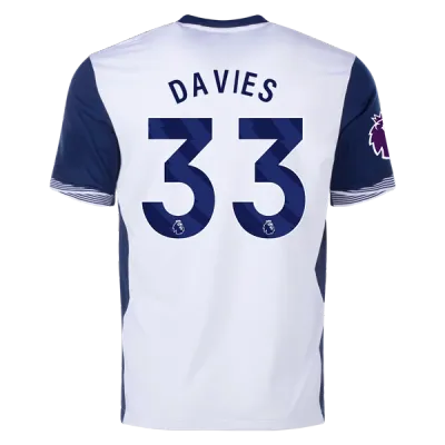 Men's Replica Davies Tottenham Hotspur Home Jersey 24/25 01