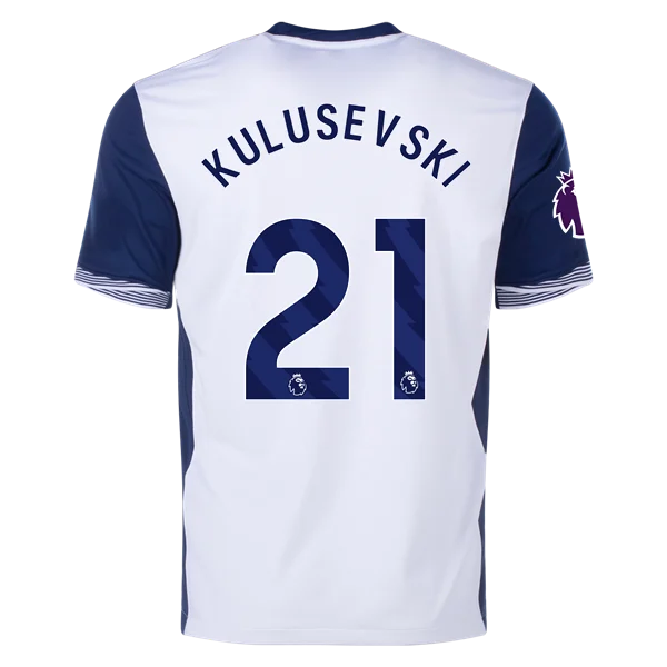 Men's Replica Kulusevski Tottenham Hotspur Home Jersey 24/25