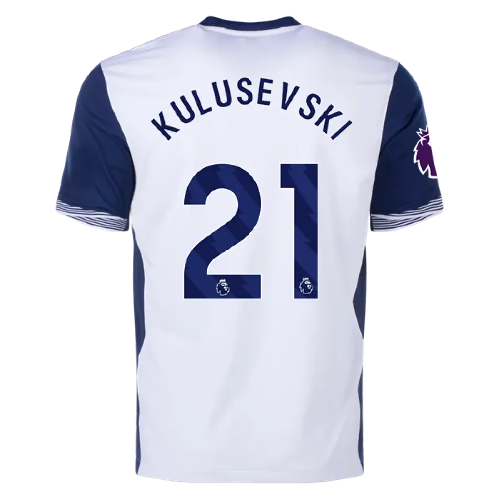 Men's Replica Kulusevski Tottenham Hotspur Home Jersey 24/25