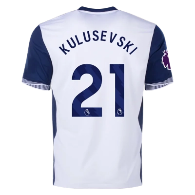 Men's Replica Kulusevski Tottenham Hotspur Home Jersey 24/25 01