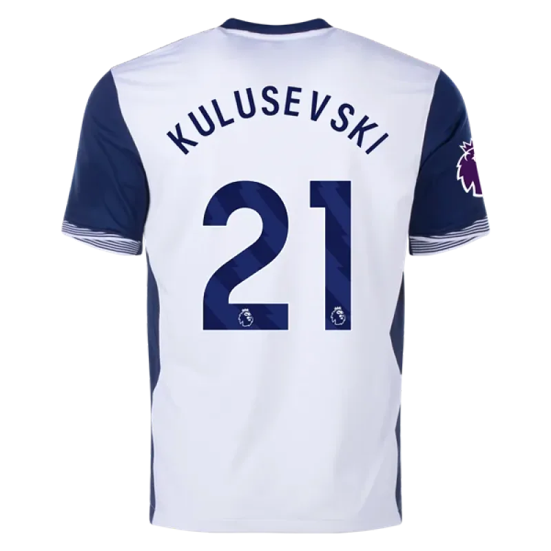 Men's Replica Kulusevski Tottenham Hotspur Home Jersey 24/25
