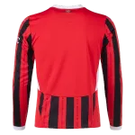 Men's Replica AC Milan Long Sleeve Home Jersey 24/25