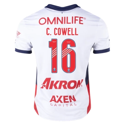 Men's Replica C. Cowell Chivas Away Jersey 24/25 01