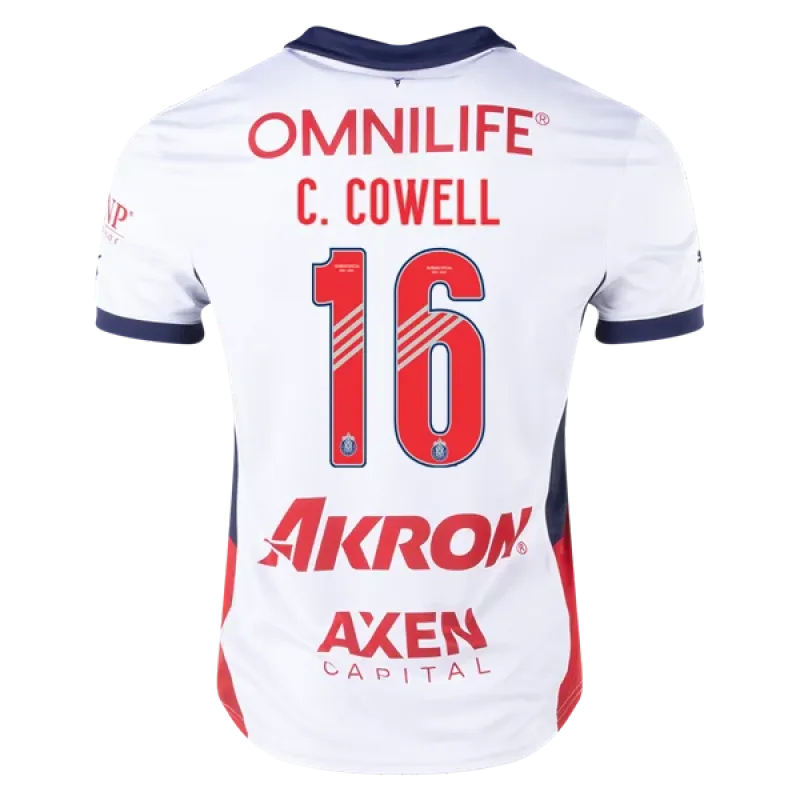 Men's Replica C. Cowell Chivas Away Jersey 24/25