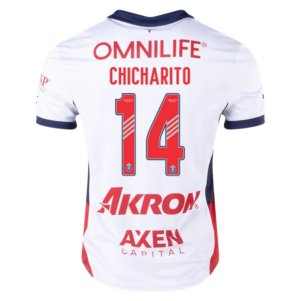 Men's Replica Chicharito Chivas Away Jersey 24/25