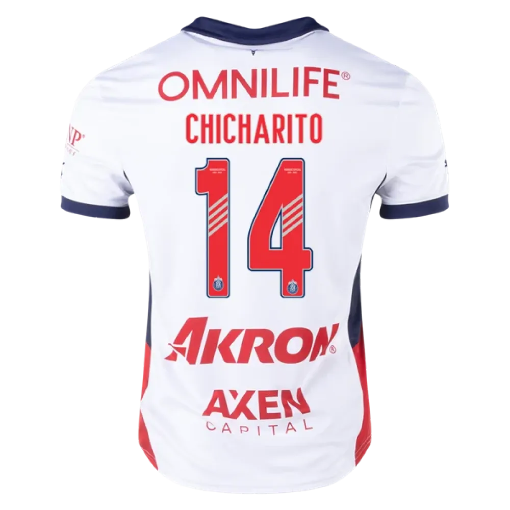 Men's Replica Chicharito Chivas Away Jersey 24/25