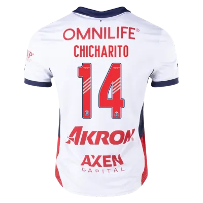Men's Replica Chicharito Chivas Away Jersey 24/25 01