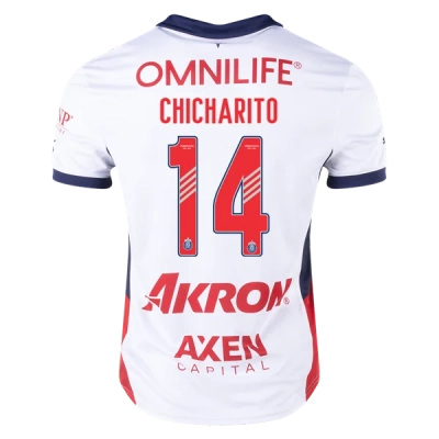 Men's Replica Chicharito Chivas Away Jersey 24/25 01