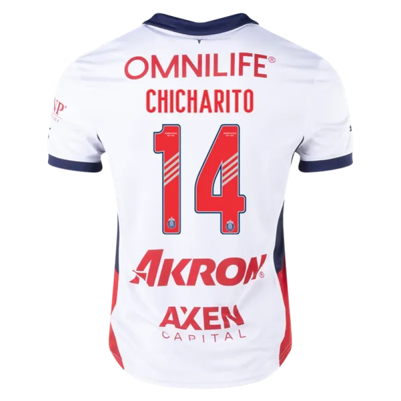 Men's Replica Chicharito Chivas Away Jersey 24/25