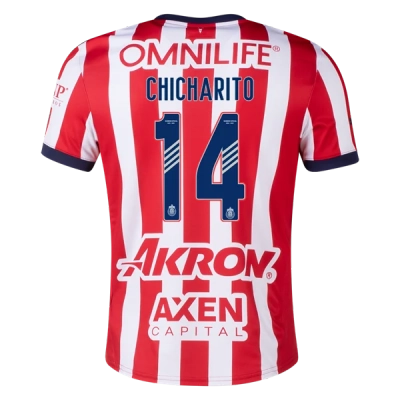 Men's Replica Chicharito Chivas Home Jersey 24/25 01