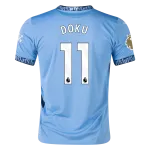 Men's Replica Doku Manchester City Home Jersey 24/25