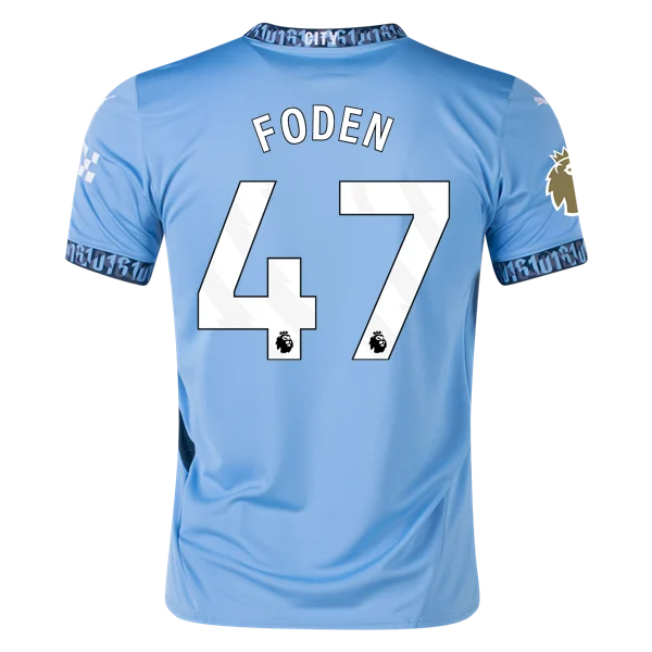 Men's Replica Foden Manchester City Home Jersey 24/25