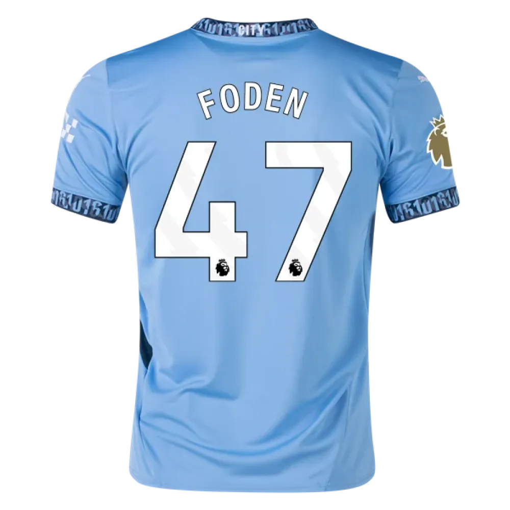 Men's Replica Foden Manchester City Home Jersey 24/25