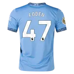 Men's Replica Foden Manchester City Home Jersey 24/25