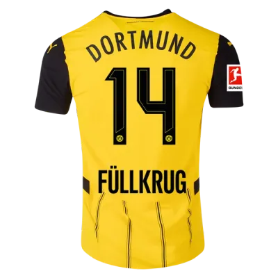 Men's Replica Fullkrug Borussia Dortmund Home Jersey 24/25 01