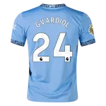 Men's Replica Gvardiol Manchester City Home Jersey 24/25
