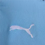 Men's Replica Manchester City Long Sleeve Home Jersey 24/25