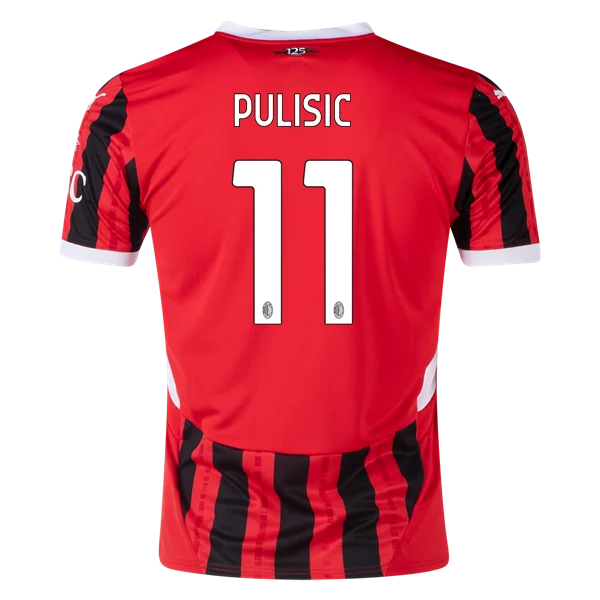 Men's Replica Pulisic AC Milan Home Jersey 24/25