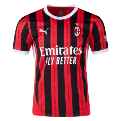 Men's Replica Pulisic AC Milan Home Jersey 24/25 02