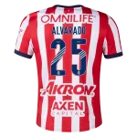 Men's Replica R. Alvarado Chivas Home Jersey 24/25