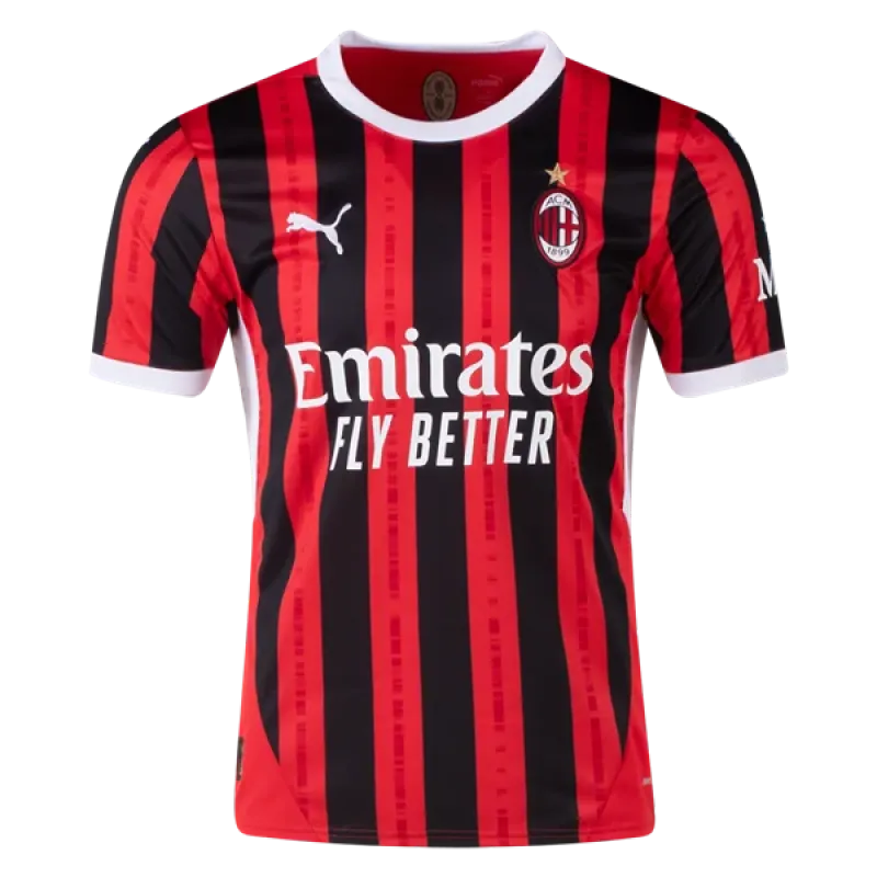 Men's Replica Rafa Leao AC Milan Home Jersey 24/25