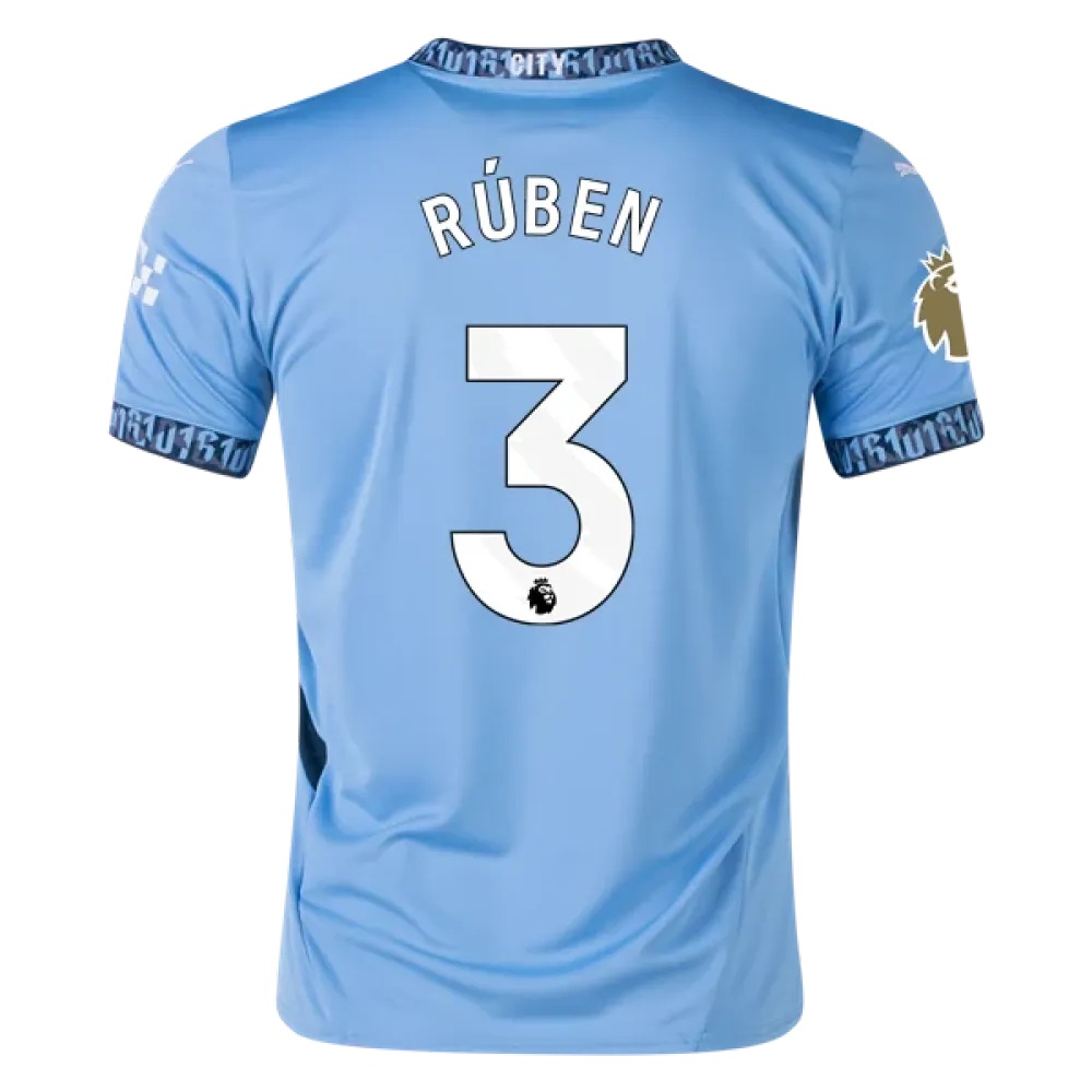 Men's Replica Ruben Manchester City Home Jersey 24/25