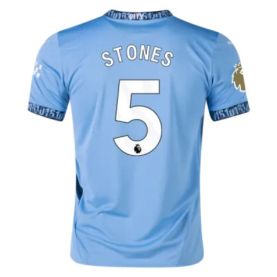 Men's Replica Stones Manchester City Home Jersey 24/25 01