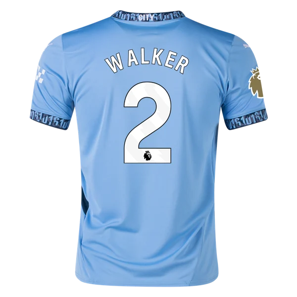Men's Replica Walker Manchester City Home Jersey 24/25