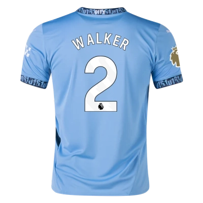 Men's Replica Walker Manchester City Home Jersey 24/25 01
