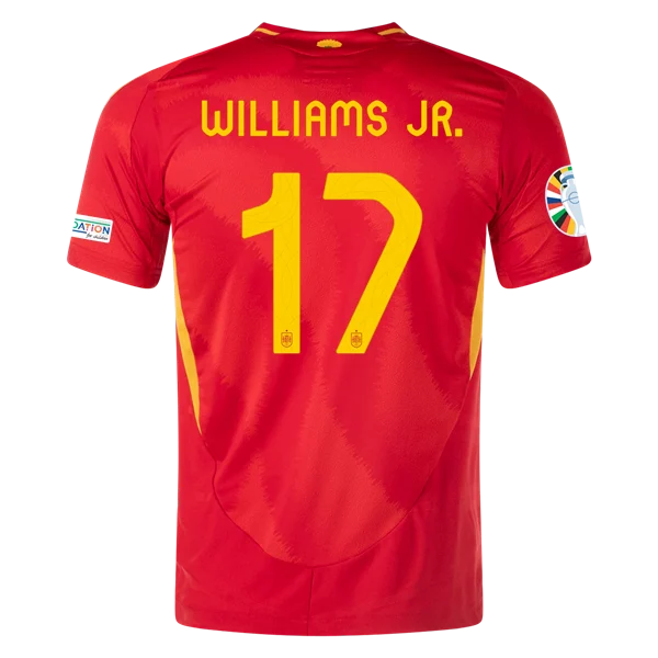 Nico Williams Spain 24/25 Player Home Jersey