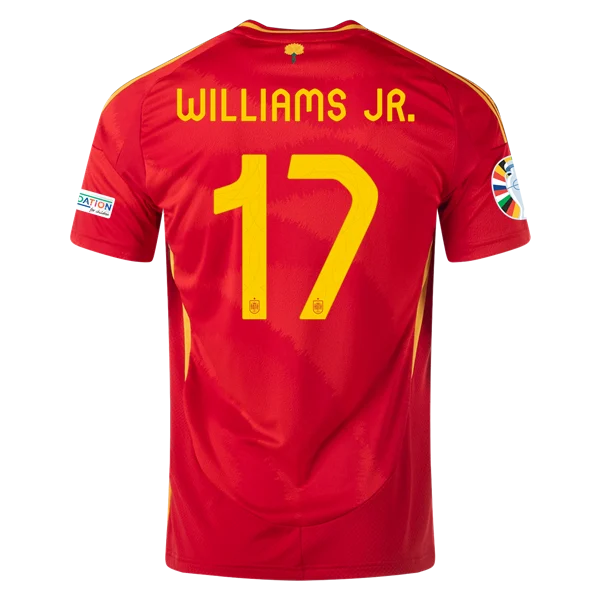 Nico Williams Spain 24/25 Home Jersey