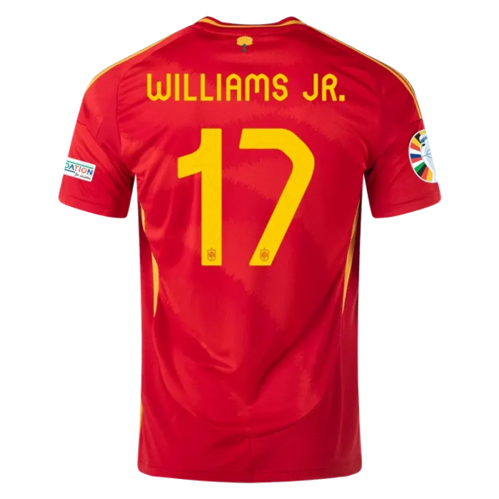 Nico Williams Spain 24/25 Home Jersey