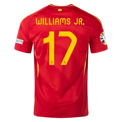 Nico Williams Spain 24/25 Home Jersey 01