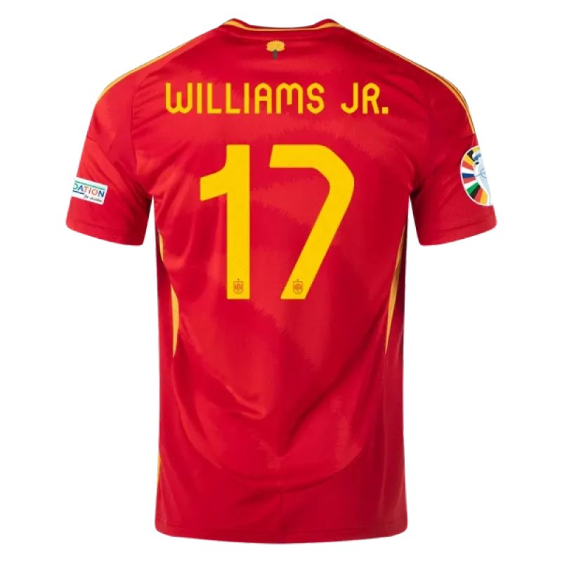 Nico Williams Spain 24/25 Home Jersey
