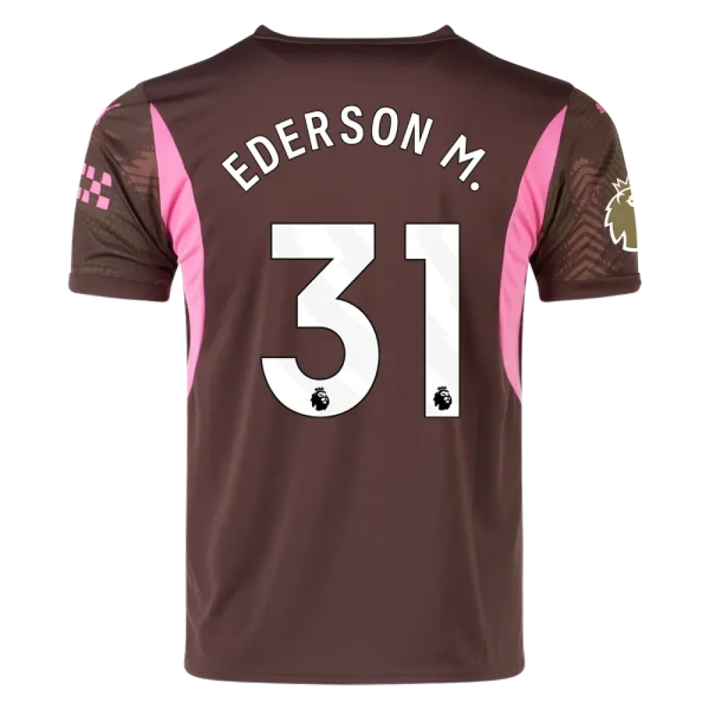 Ederson M. Manchester City Goalkeeper Jersey 24/25