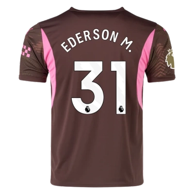 Ederson M. Manchester City Goalkeeper Jersey 24/25 01