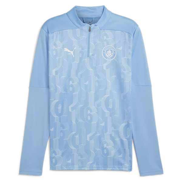Manchester City Long Sleeve Training Top 24/25 Sky Blue