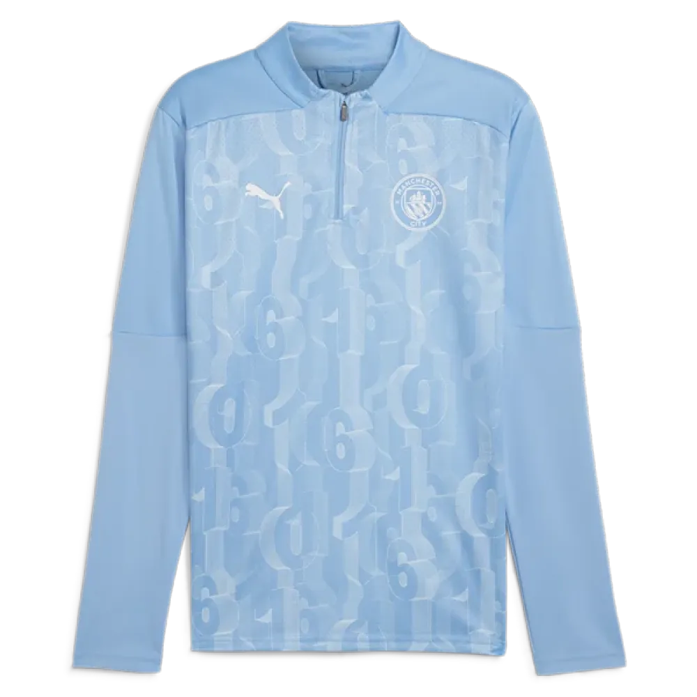 Manchester City Long Sleeve Training Top 24/25 Sky Blue