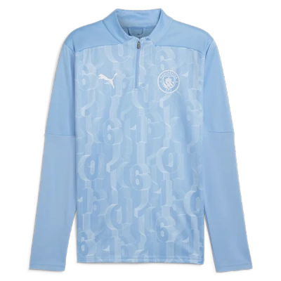 Manchester City Long Sleeve Training Top 24/25 Sky Blue 01