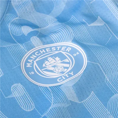 Manchester City Pre Match Training Jersey 24/25 Sky Blue 02