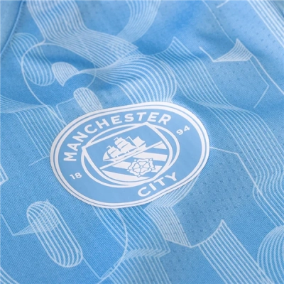 Manchester City Pre Match Training Jersey 24/25 Sky Blue 02