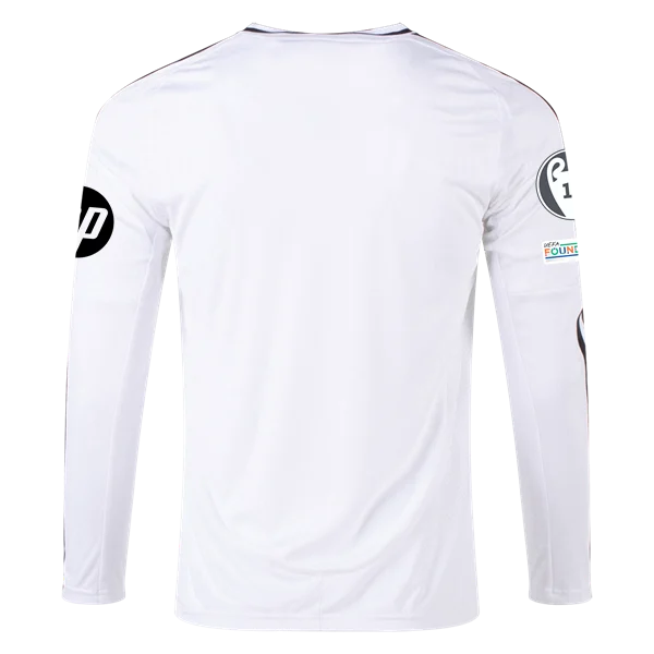 Real Madrid 24/25 UCL Long Sleeve Home Jersey