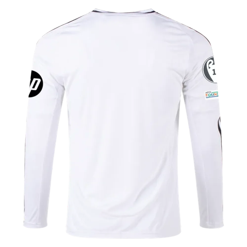 Real Madrid 24/25 UCL Long Sleeve Home Jersey