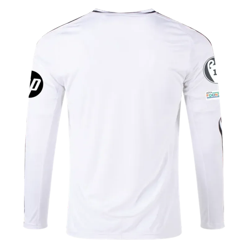 Real Madrid 24/25 UCL Long Sleeve Home Jersey