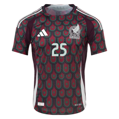 Roberto Alvarado Mexico 24/25 Player Home Jersey 02