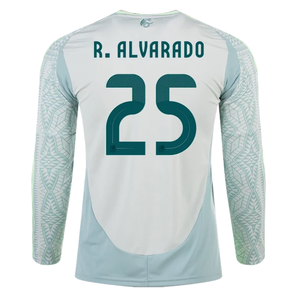 Roberto Alvarado Mexico 24/25 Long Sleeve Replica Away Jersey