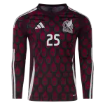 Roberto Alvarado Mexico 24/25 Long Sleeve Replica Home Jersey