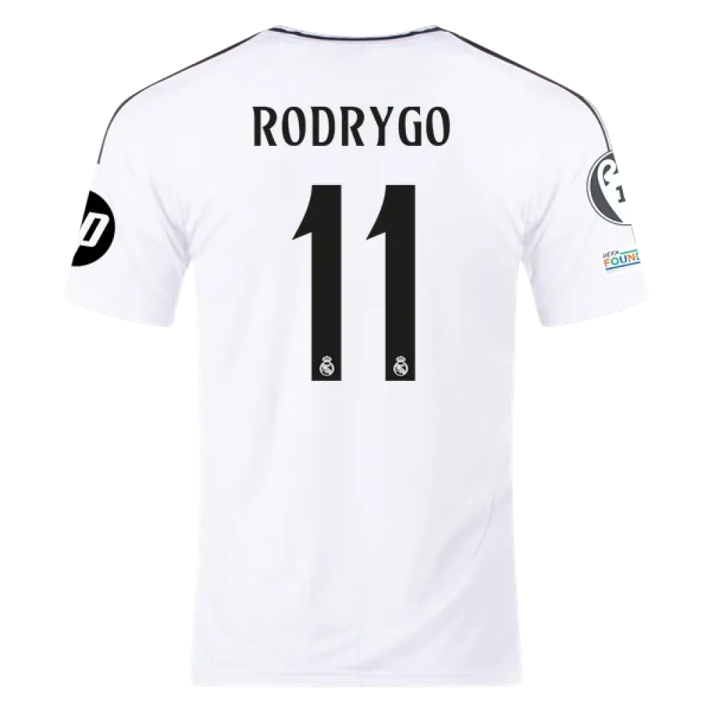 Rodrygo Real Madrid 24/25 Home Jersey