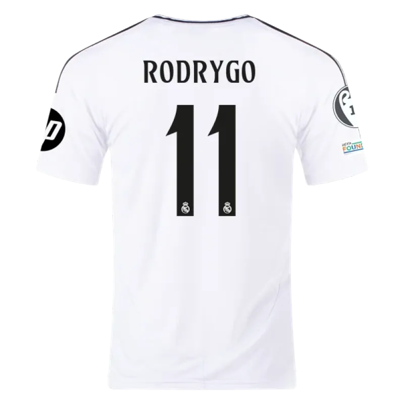 Rodrygo Real Madrid 24/25 Home Jersey